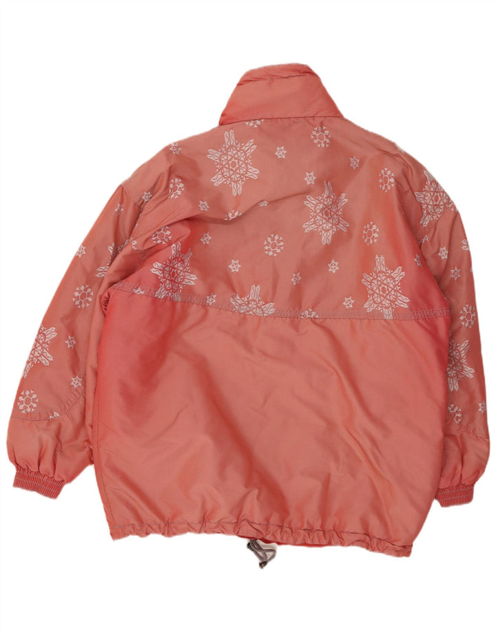 RODEO muška anorak jakna UK 42 XL ružičasti geometrijski poliester