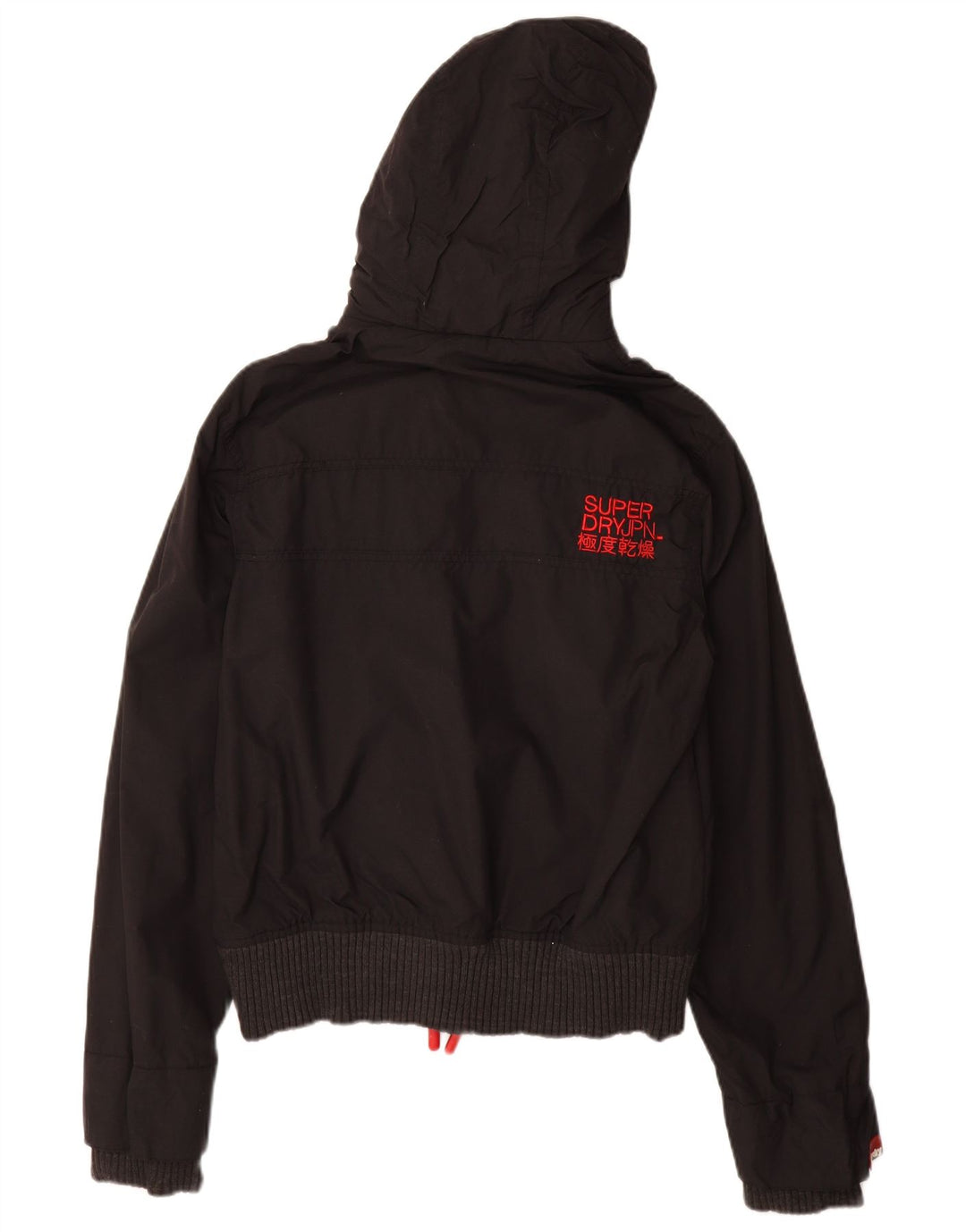 SUPERDRY ženska vjetrovka s kapuljačom The Windbomber UK 10 mala crna