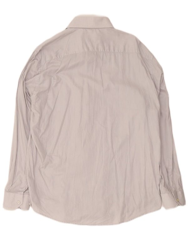 Renato Balestra muška košulja veličina 44 17 1/2 XL sivi pamuk