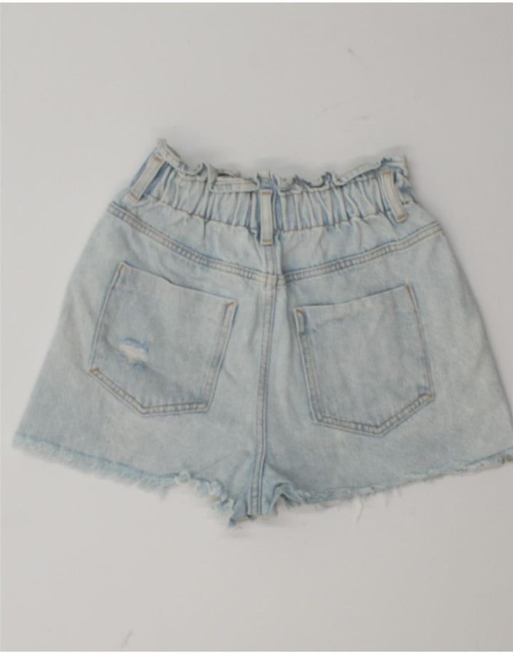 ZARA Ženske traper kratke hlače EU 34 2XS W24 Plave