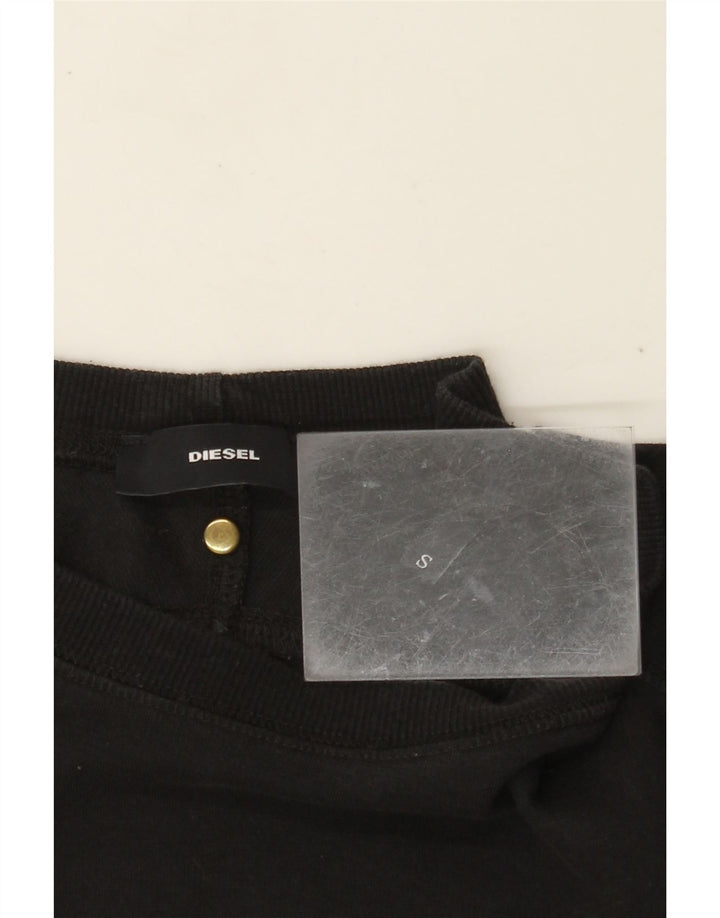 DIESEL Muška majica s grafičkim motivima, mala crna