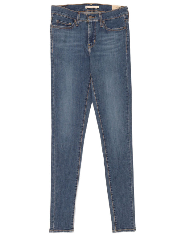 Levi's ženske 310 super uske traperice W28 L32 plavi pamuk