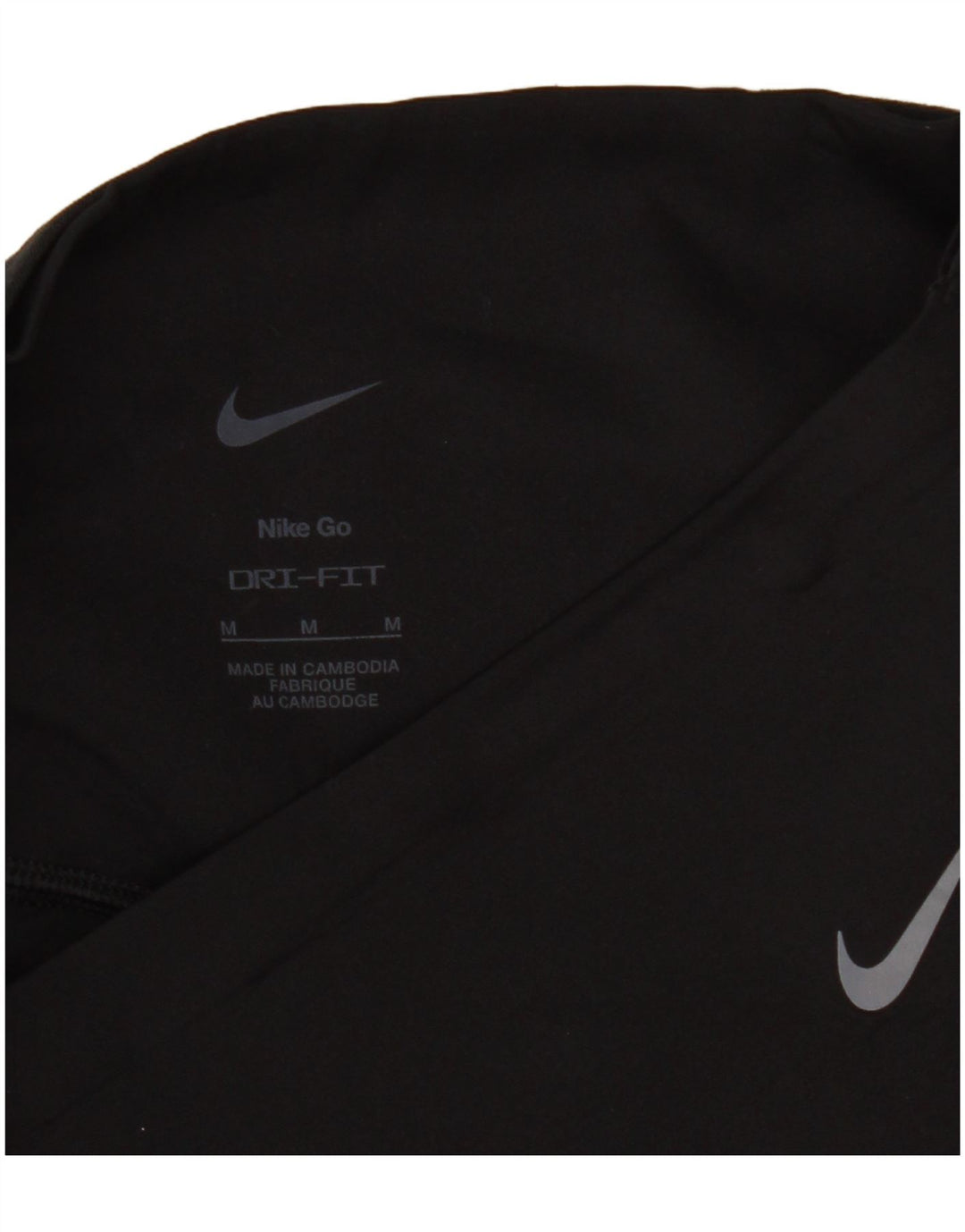 NIKE ženske Dri Fit Capri tajice UK 12 srednje crne