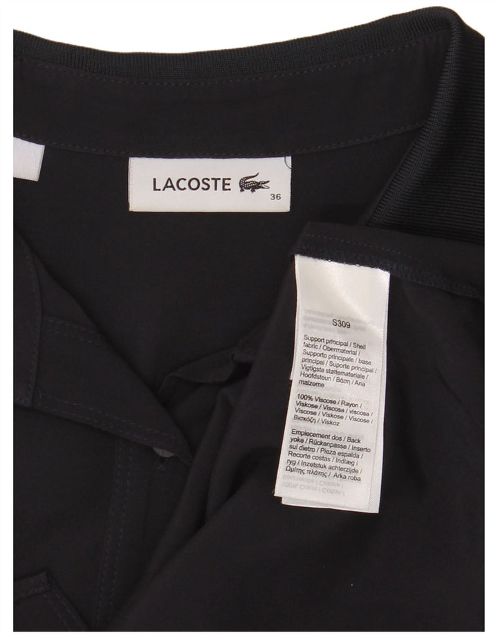 Lacoste ženska košulja veličina 36 mala crna viskoza