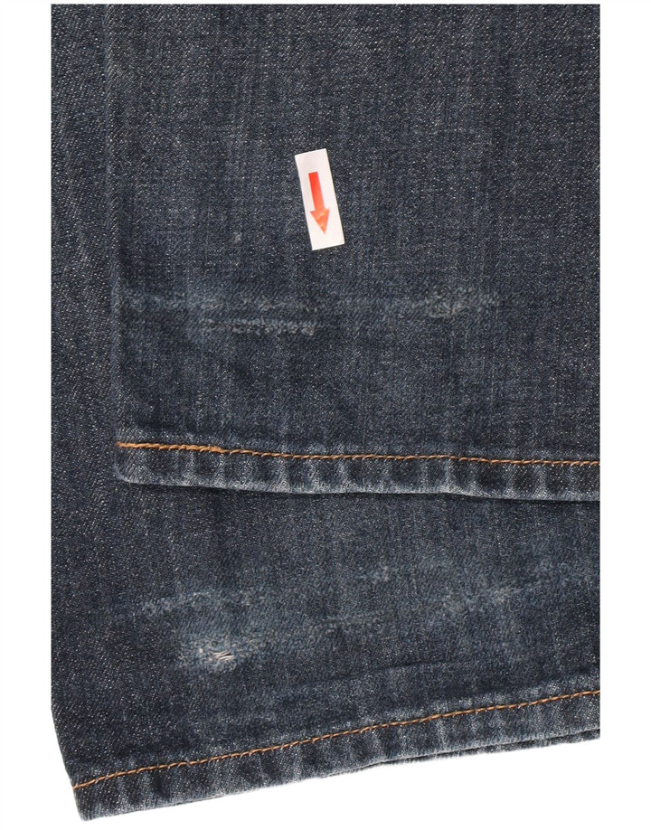Levi's muške 501 ravne traperice W38 L32 plavi pamuk
