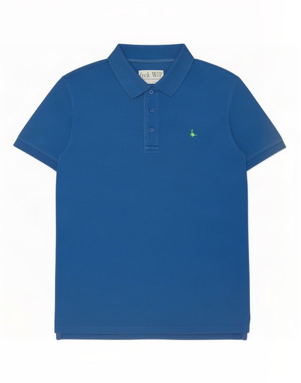 Jack Wills muška polo majica velika plava pamučna