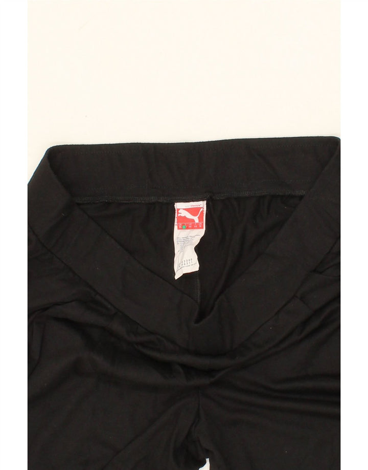 PUMA Womens Tracksuit Trousers UK 16 Large Black Polyester Vintage Puma and Second-Hand Puma from Messina Hembry 
