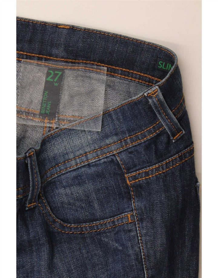 Benetton ženske uske traperice W27 L28 Plave