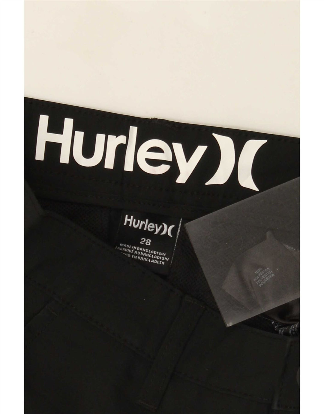 Hurley muške chino kratke hlače W28 mali crni poliester