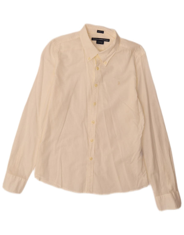 Ralph Lauren ženska uska košulja US 12 Large Off White Pamuk