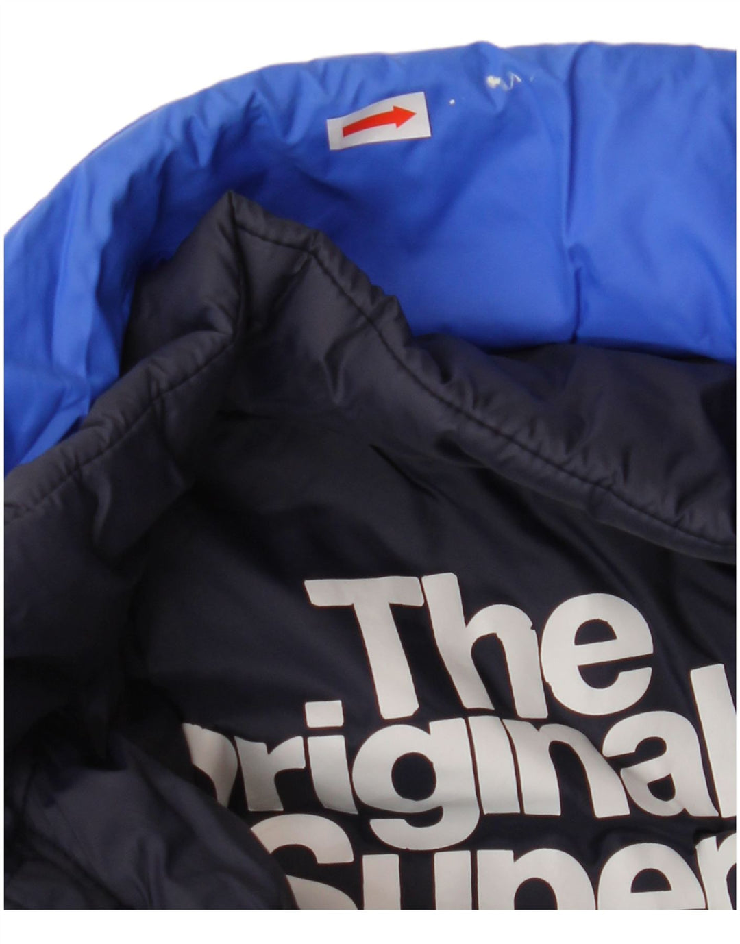 SUPERDRY ženska podstavljena jakna UK 10 Mali plavi poliester