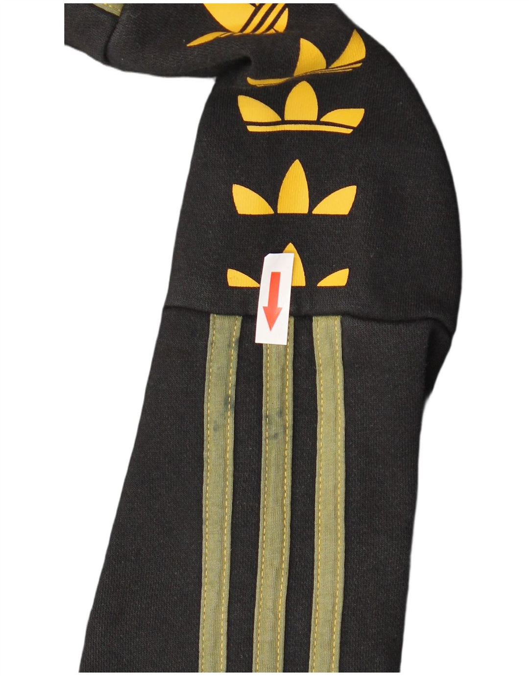 ADIDAS muška majica s kapuljačom srednje veličine, crni pamuk