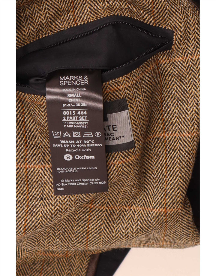 Marks & Spencer muška vjetrovka UK 36 Mala tamnoplava klasična