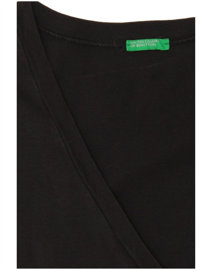Benetton gornji dio ženske bluze UK 10 Small Black