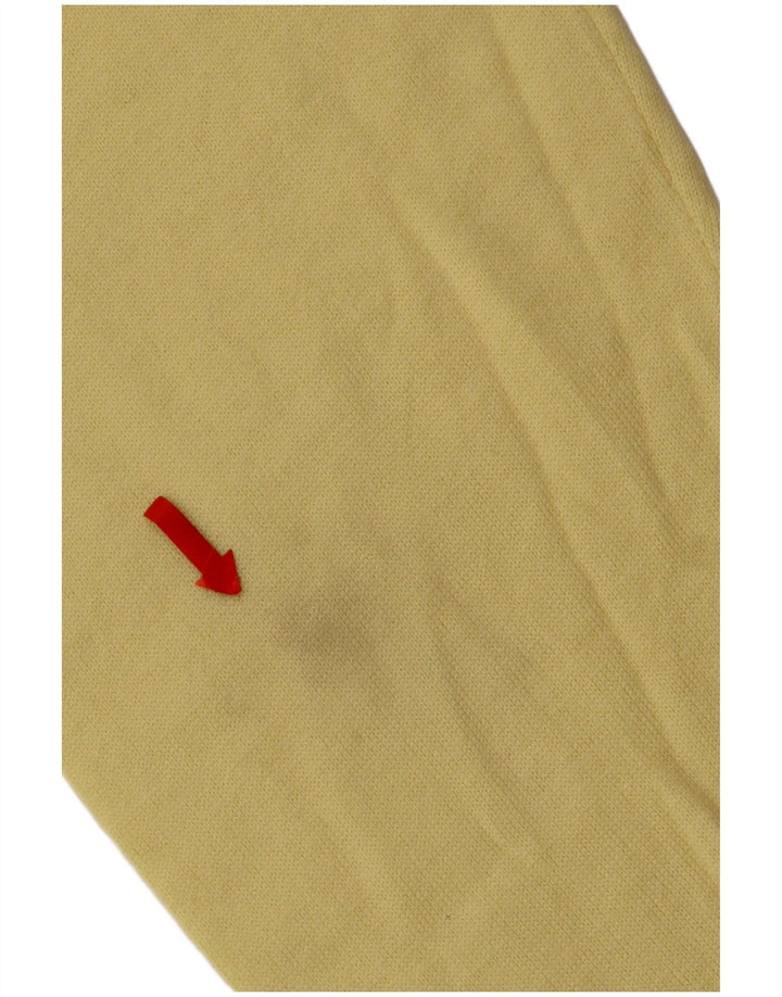 Erin muški džemper s V-izrezom, velika žuta djevičanska vuna