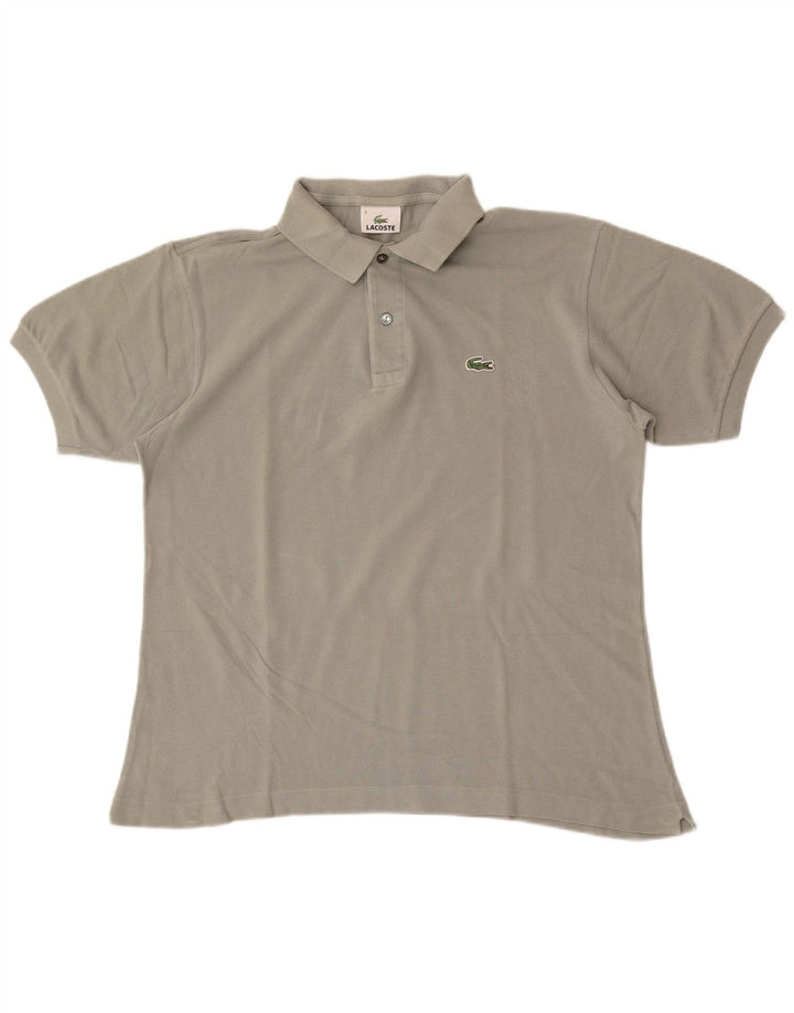 Lacoste muška polo majica veličine 4, srednji kaki pamuk