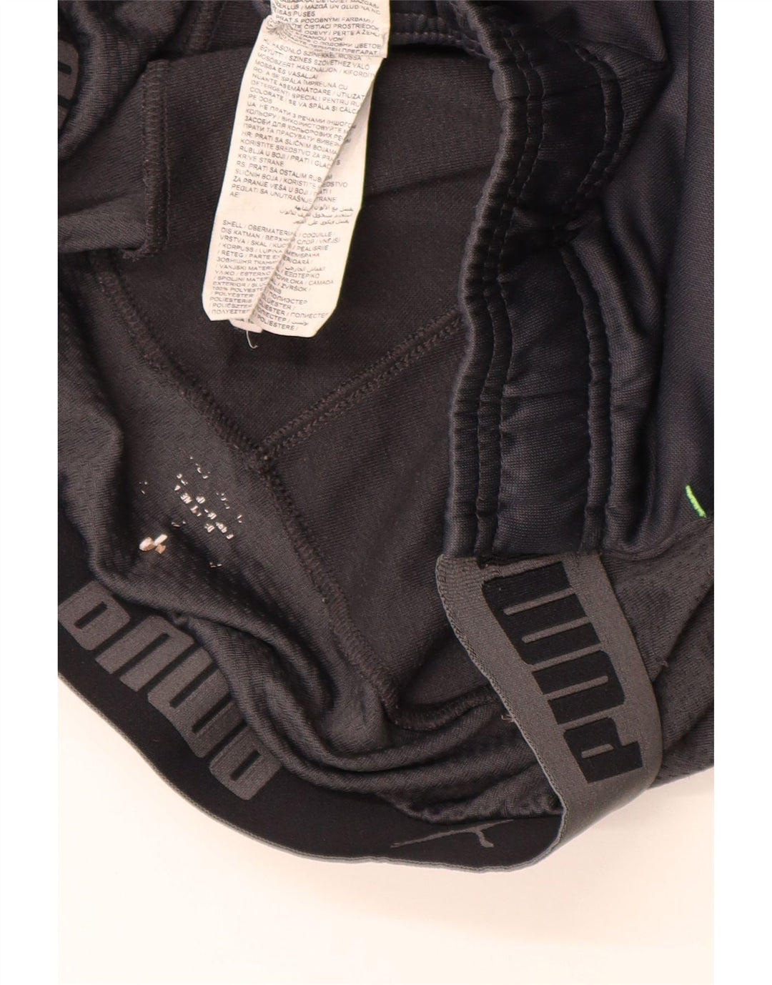 Puma Boys Graphic Trenirka Hlače 13-14 Years Black Colourblock