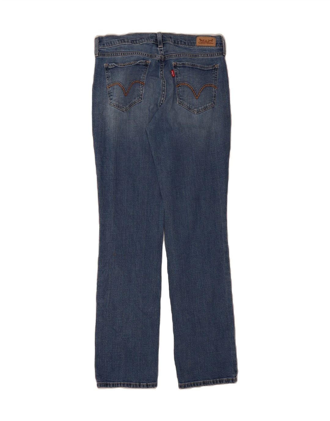 LEVI'S Womens 505 Straight Jeans  W28 L30 Blue Cotton Vintage Levi's and Second-Hand Levi's from Messina Hembry 