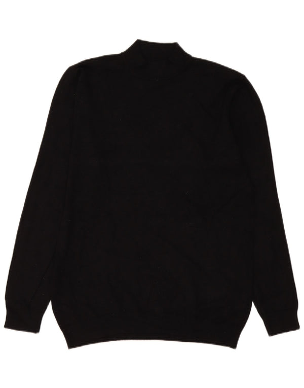Zara muški džemper s kornjačičastim ovratnikom srednje crne viskoze