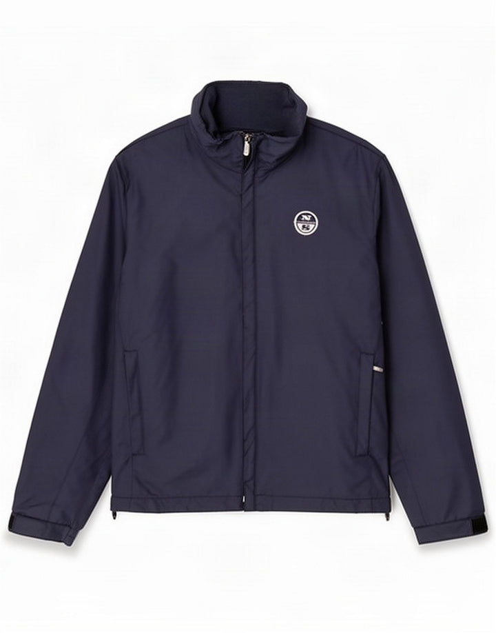 North Sails Mens Windbreaker Jacket UK 38 Medium Navy Blue Polyamide
