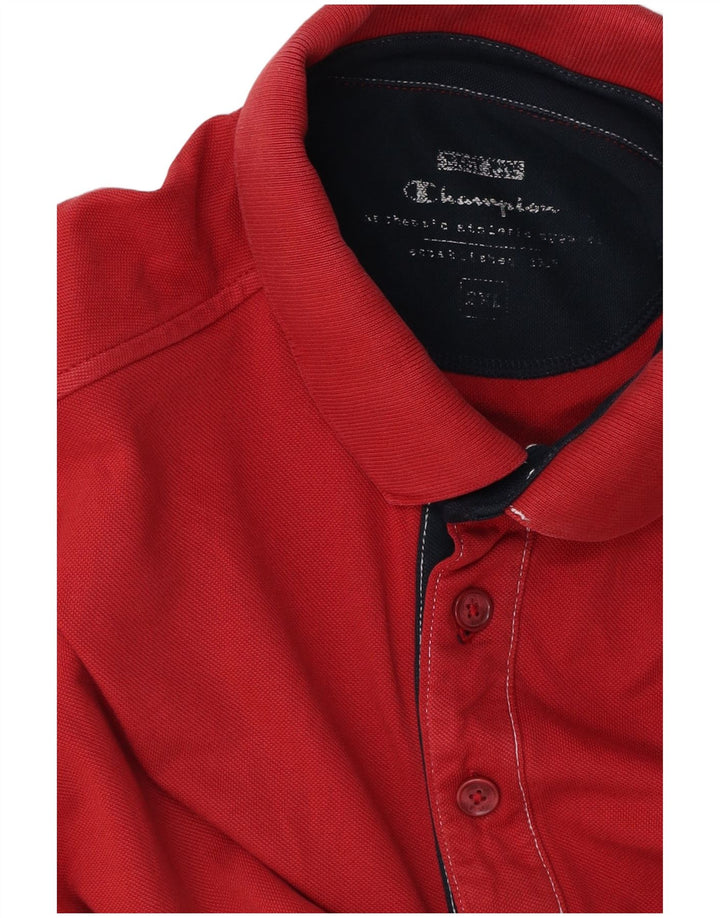 CHAMPION Muška polo majica 2XL crvena