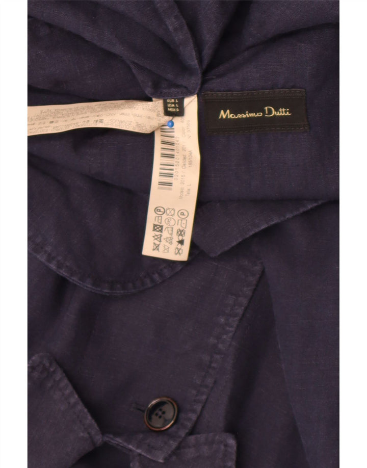 Massimo Dutti muška pomoćna jakna UK 40 Large Navy Blue Lan