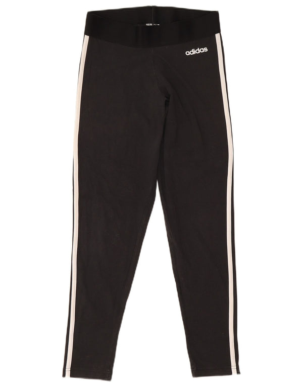 Adidas ženske tajice UK 12/14 Srednje crni pamuk