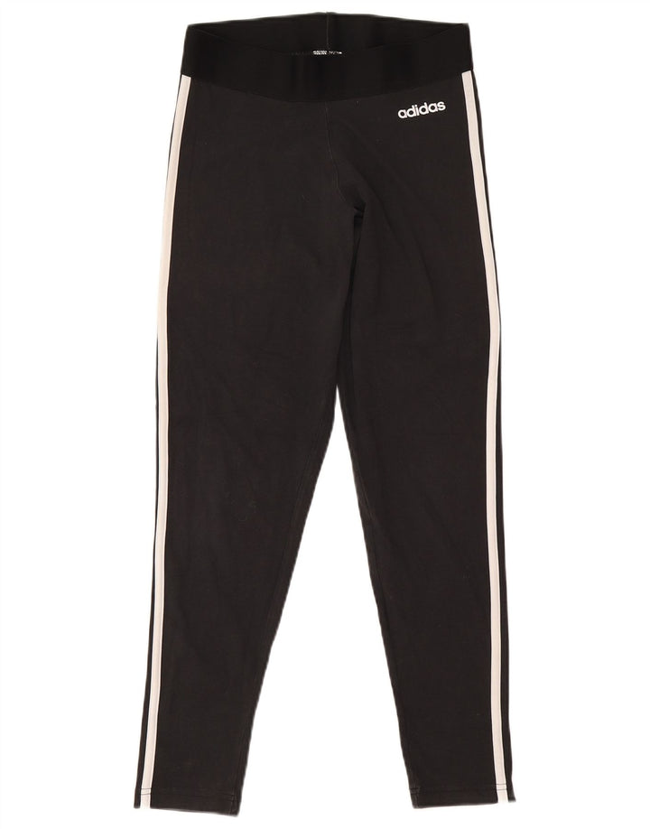 Adidas ženske tajice UK 12/14 Srednje crni pamuk