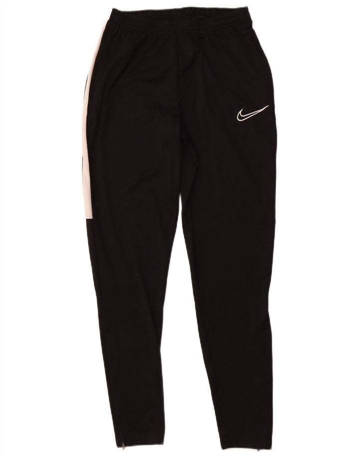 NIKE muške Dri Fit hlače za trenirku male crne poliesterske boje