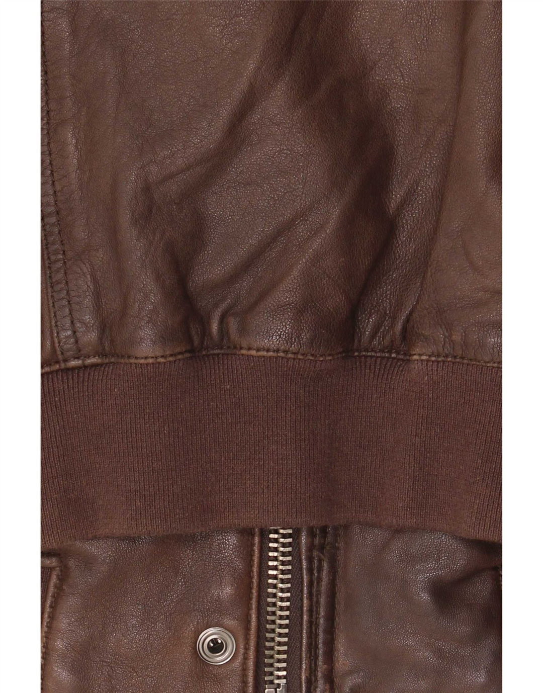Vintage muška kožna jakna UK 40 Large Brown