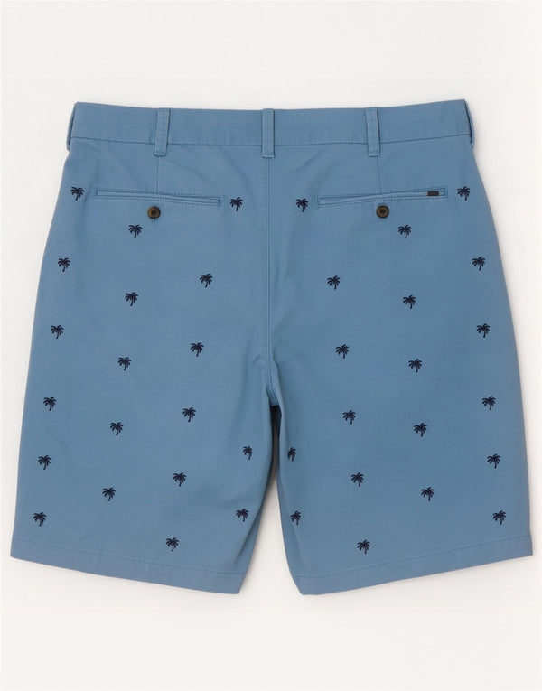 Marks & Spencer muške havajske chino kratke hlače W38 XL, plavi pamuk