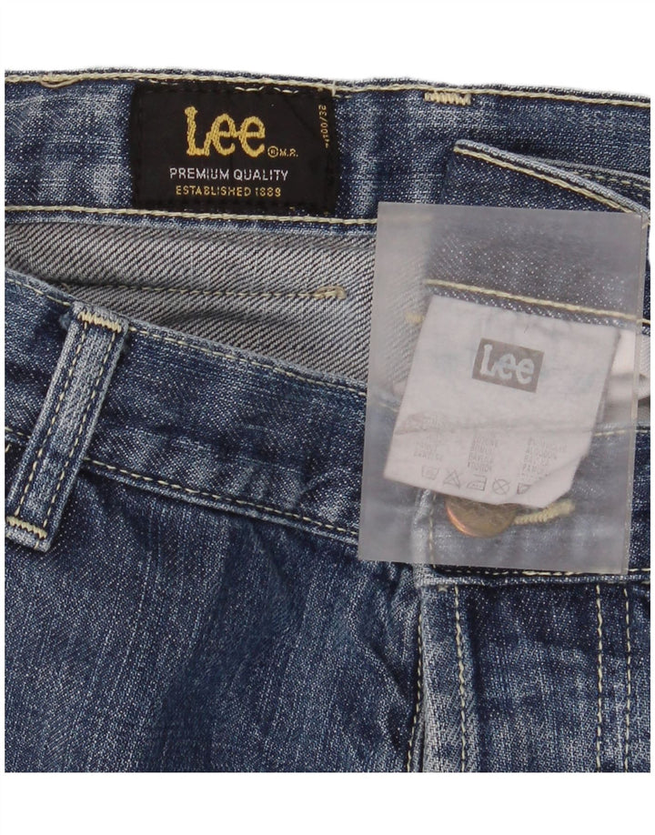 Lee Mens Freeburn Straight Jeans W40 L32 Plavi pamuk
