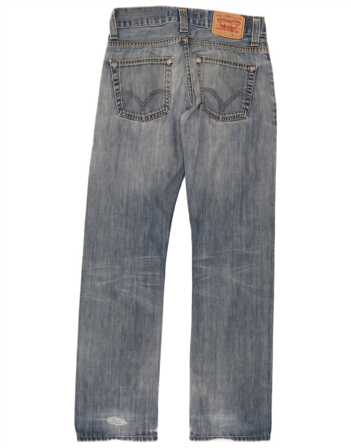 Levi's Mens 506 Standardne Ravne Traperice W30 L34 Plave