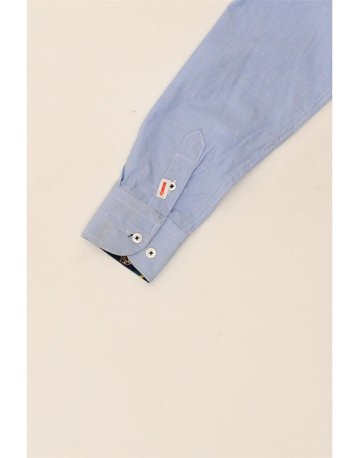 HARMONT & BLAINE Boys Shirt 6-7 Years Blue Vintage Harmont & Blaine and Second-Hand Harmont & Blaine from Messina Hembry 