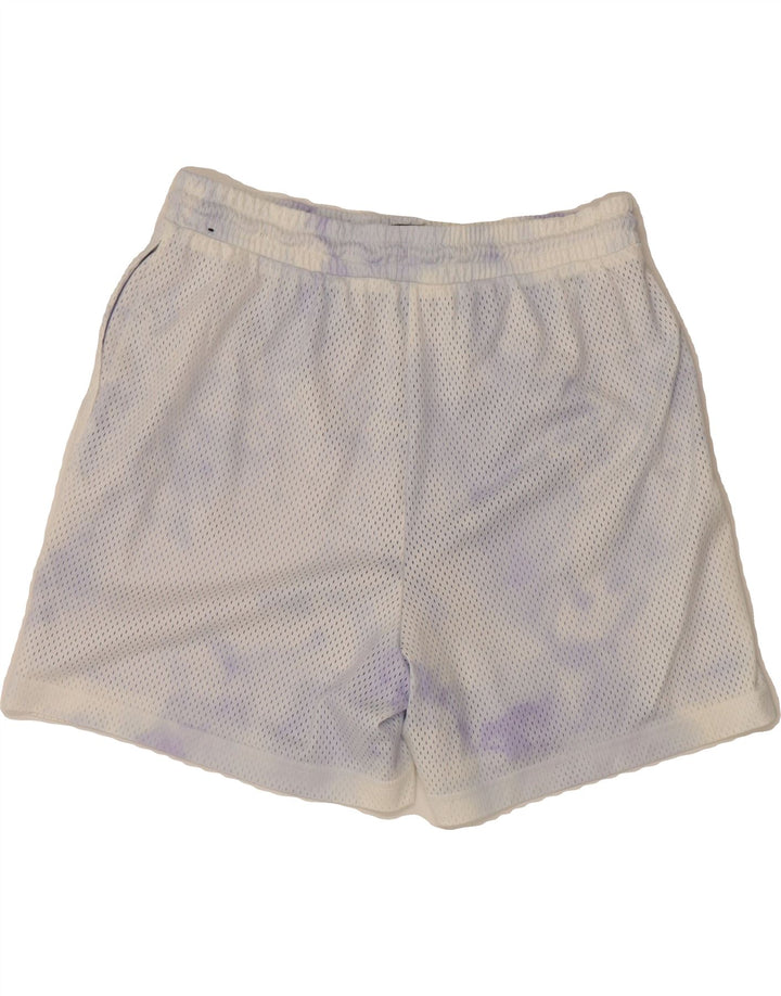 NIKE Mens Sport Shorts Medium  White Tie Dye Vintage Nike and Second-Hand Nike from Messina Hembry 