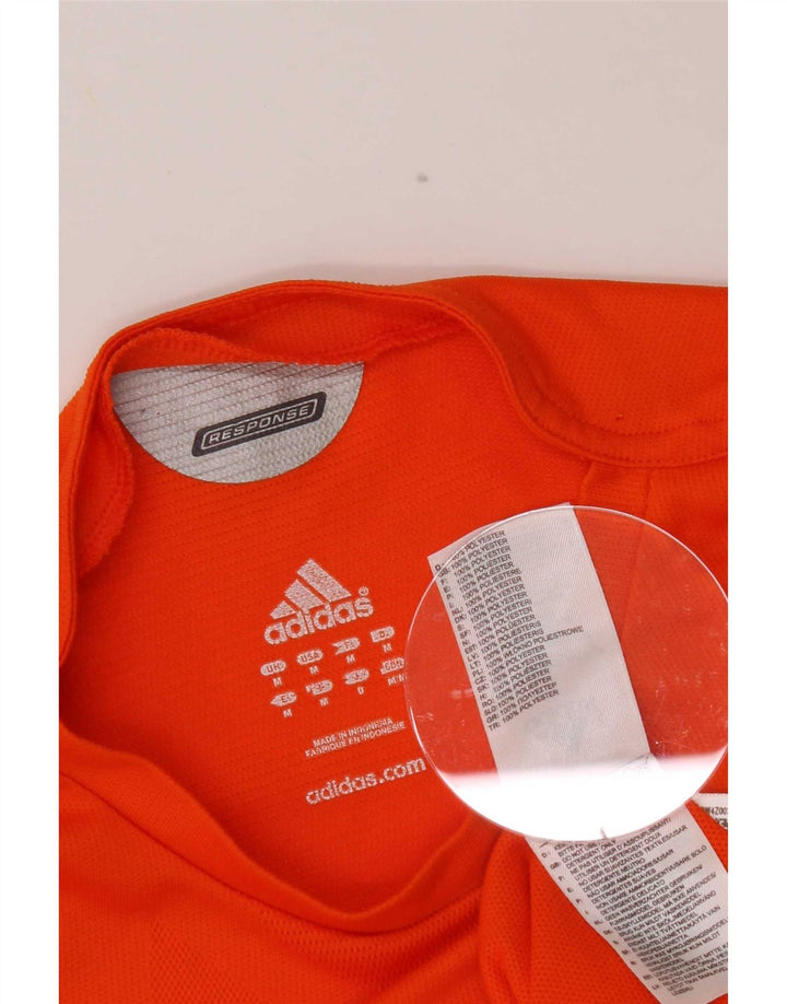 Adidas muška Climacool majica kratkih rukava srednje narančasta poliester