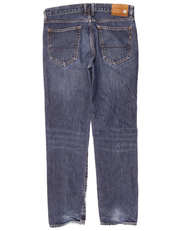 Ben Sherman muške uske traperice W30 L30 plavi pamuk