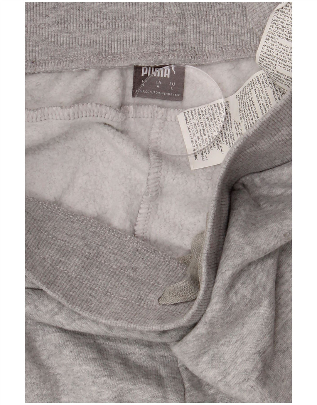 Puma muške trenirke Hlače Joggers Large Grey Flected Polyester