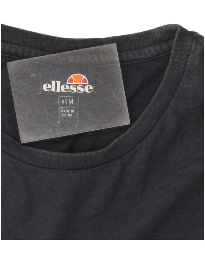 ELLESSE Muška majica kratkih rukava s grafičkim motivima srednje tamnoplave pruge
