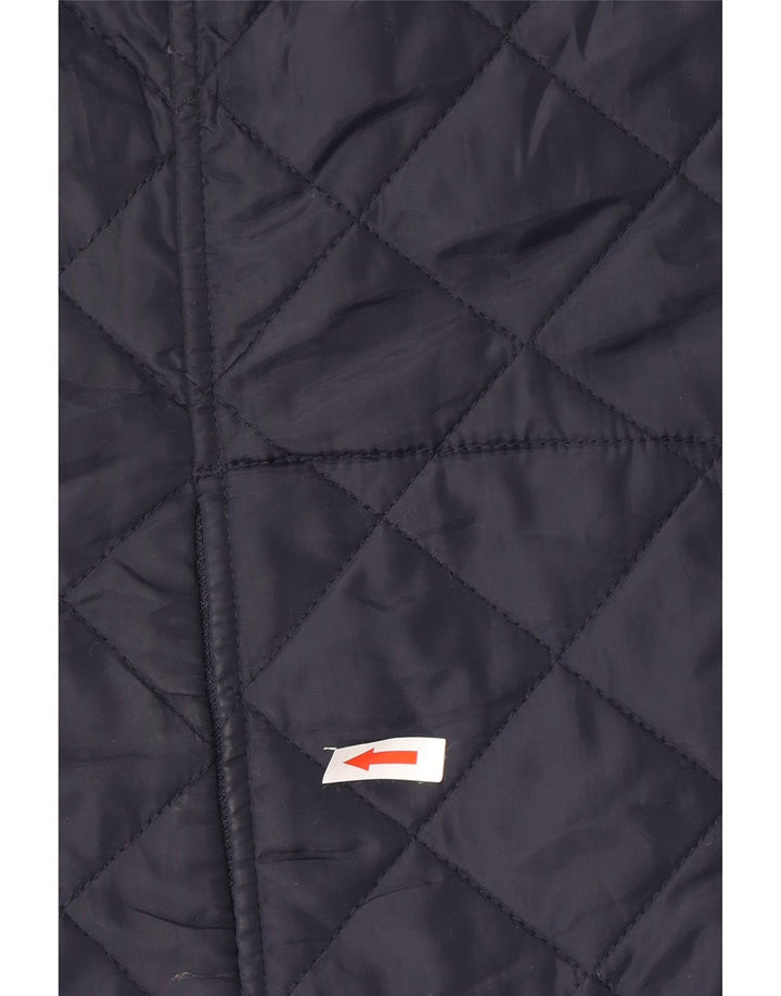 Joules ženska prošivena jakna UK 18 XL tamnoplavi poliester