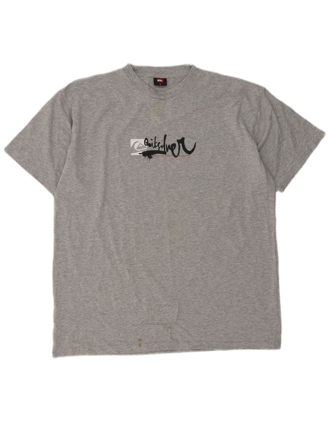 Quiksilver muška velika siva majica s grafičkim motivima