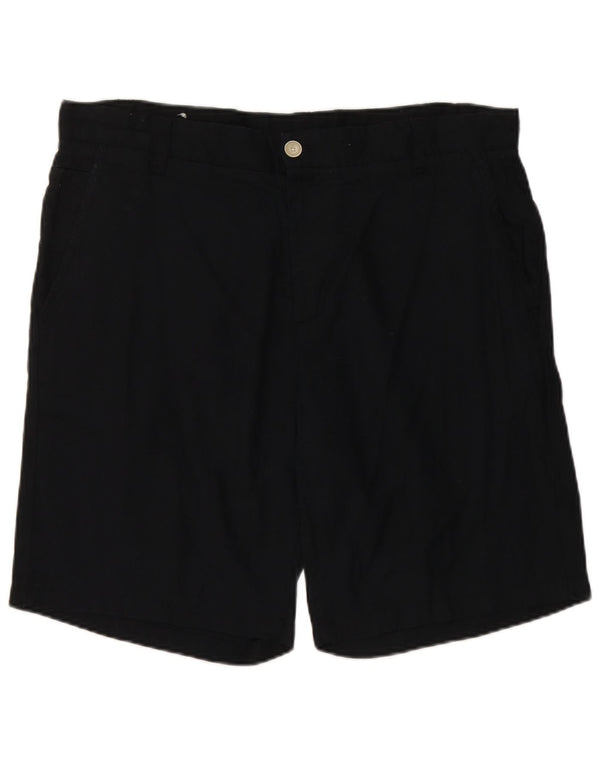 Zara muške chino kratke hlače EU 46 XL W36 mornarsko plava lanena