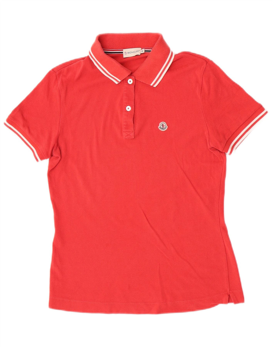 Moncler ženska polo majica srednje crvene boje