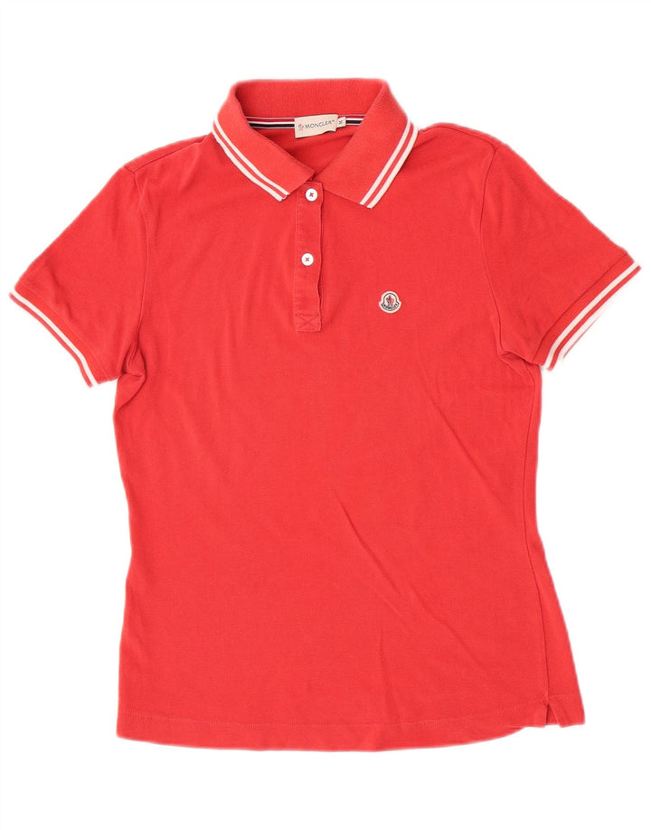 Moncler ženska polo majica srednje crvene boje