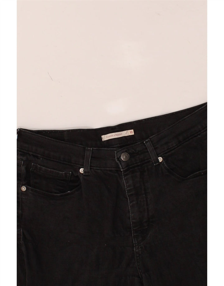 LEVI'S Womens Classic Fit Straight Jeans US 10 Large W32 L29 Grey Vintage Levi's and Second-Hand Levi's from Messina Hembry 