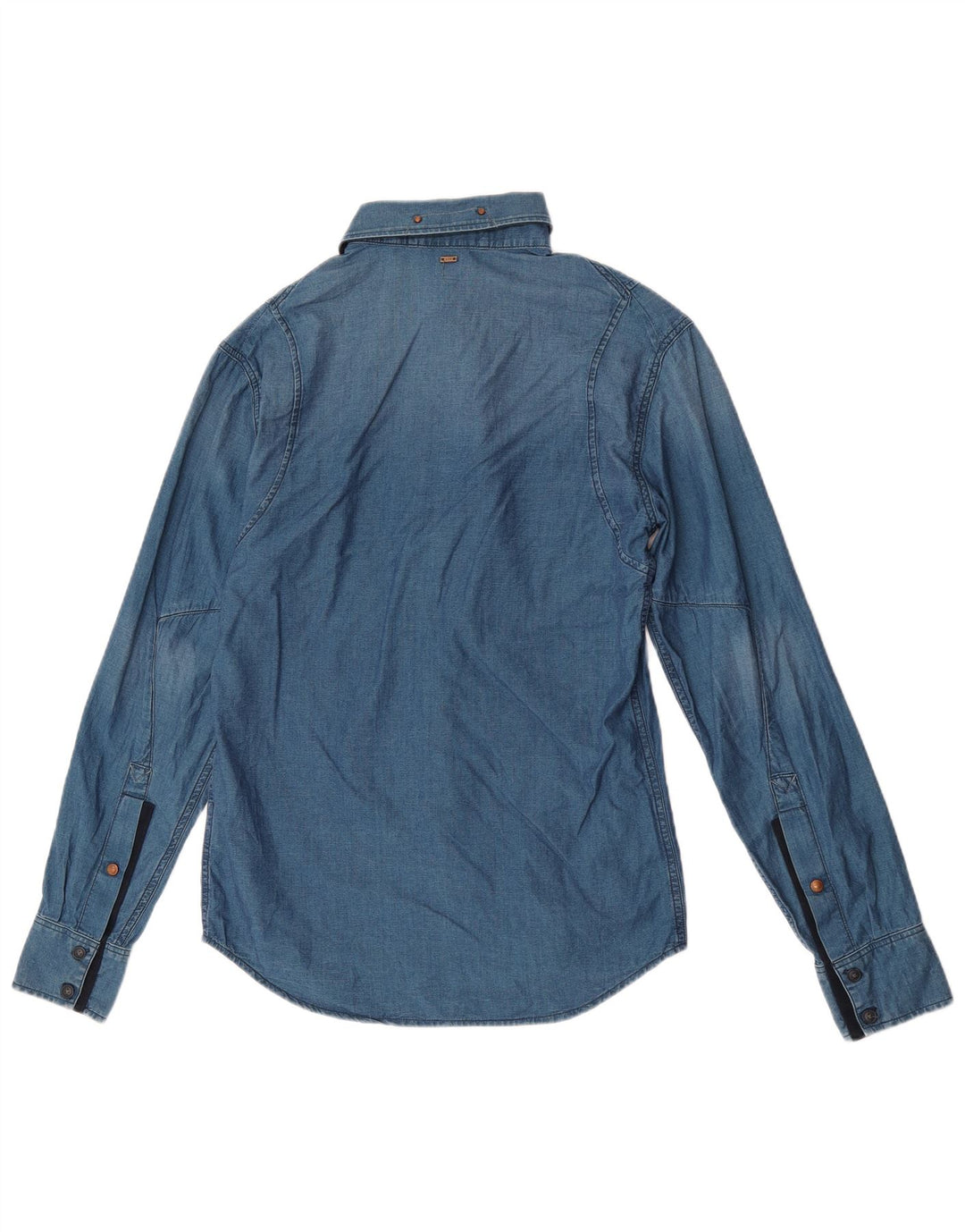 G-Star muška košulja Mala plava pamučna