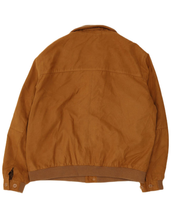 Vintage muška bomber jakna IT 54 2XL bež poliester