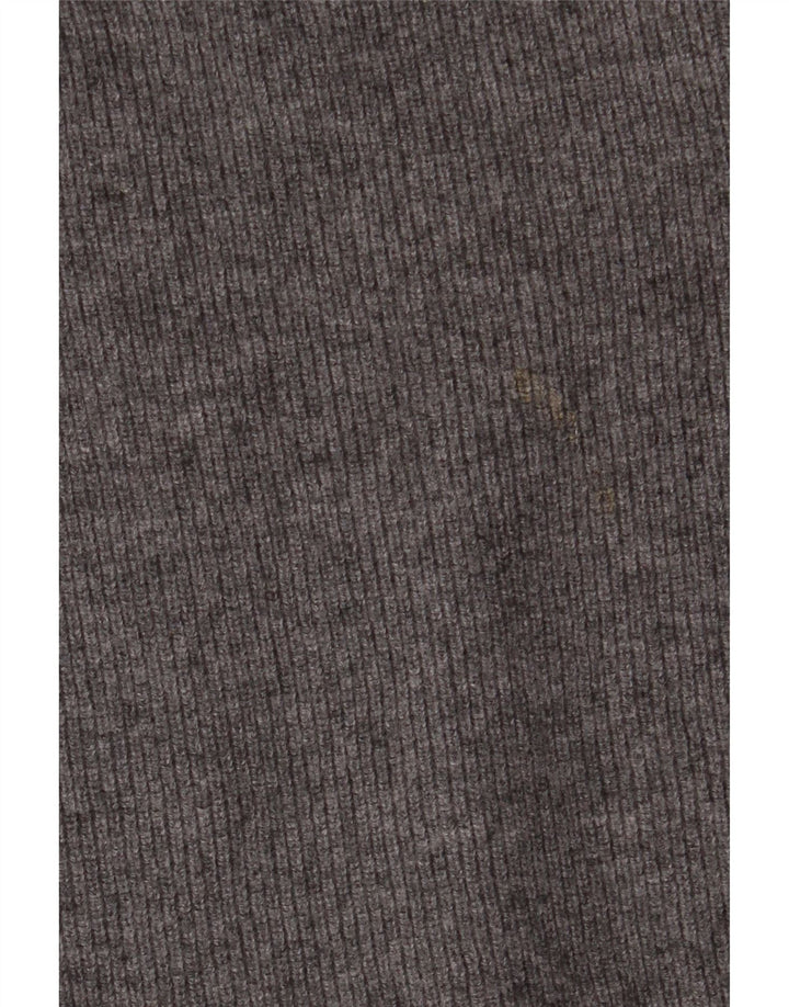 Massimo Dutti muški džemper s polo ovratnikom srednje sive vune