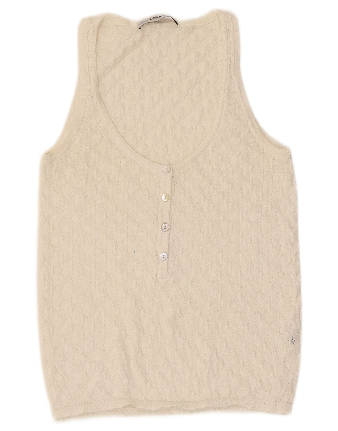 Zara ženski prsluk UK 8 Small Beige