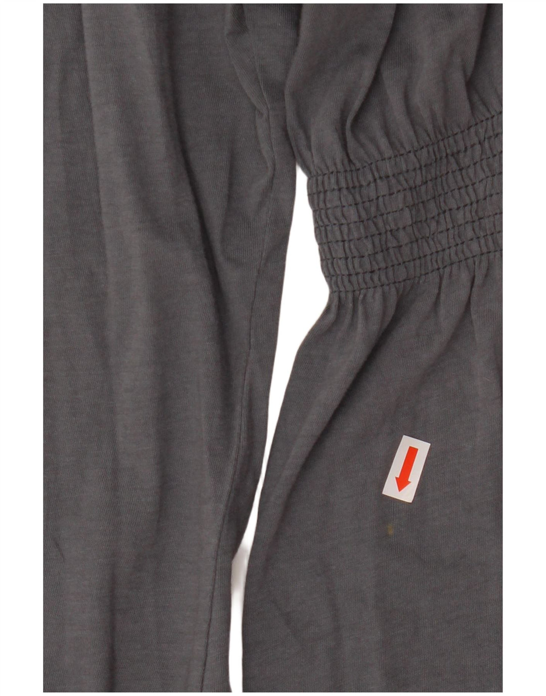 ZARA ženski gornji dio bluze Trafaluc 3/4 rukava UK 12 srednje sivi pamuk